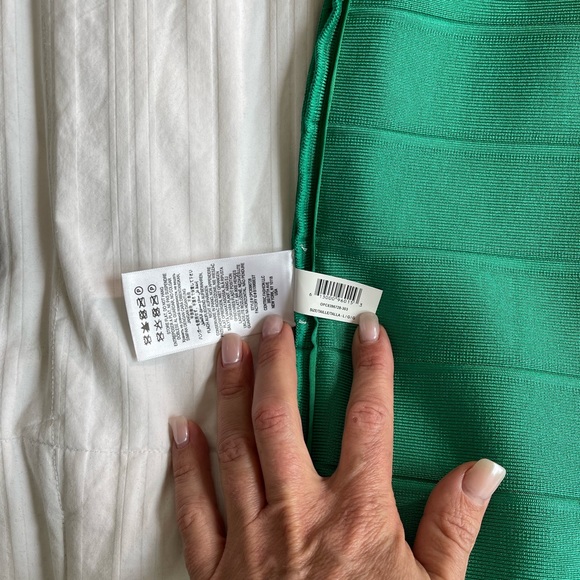 Hervé Léger Crisscross-Back Strappy Bodycon Mini Dress - Picture 12 of 16